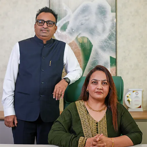 Shirish and Hiral Trivedi